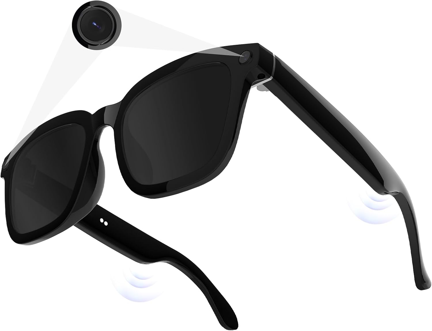 AI Smart Camera Glasses 1080P  - Smart Glasses Lens ulasan dan harga
