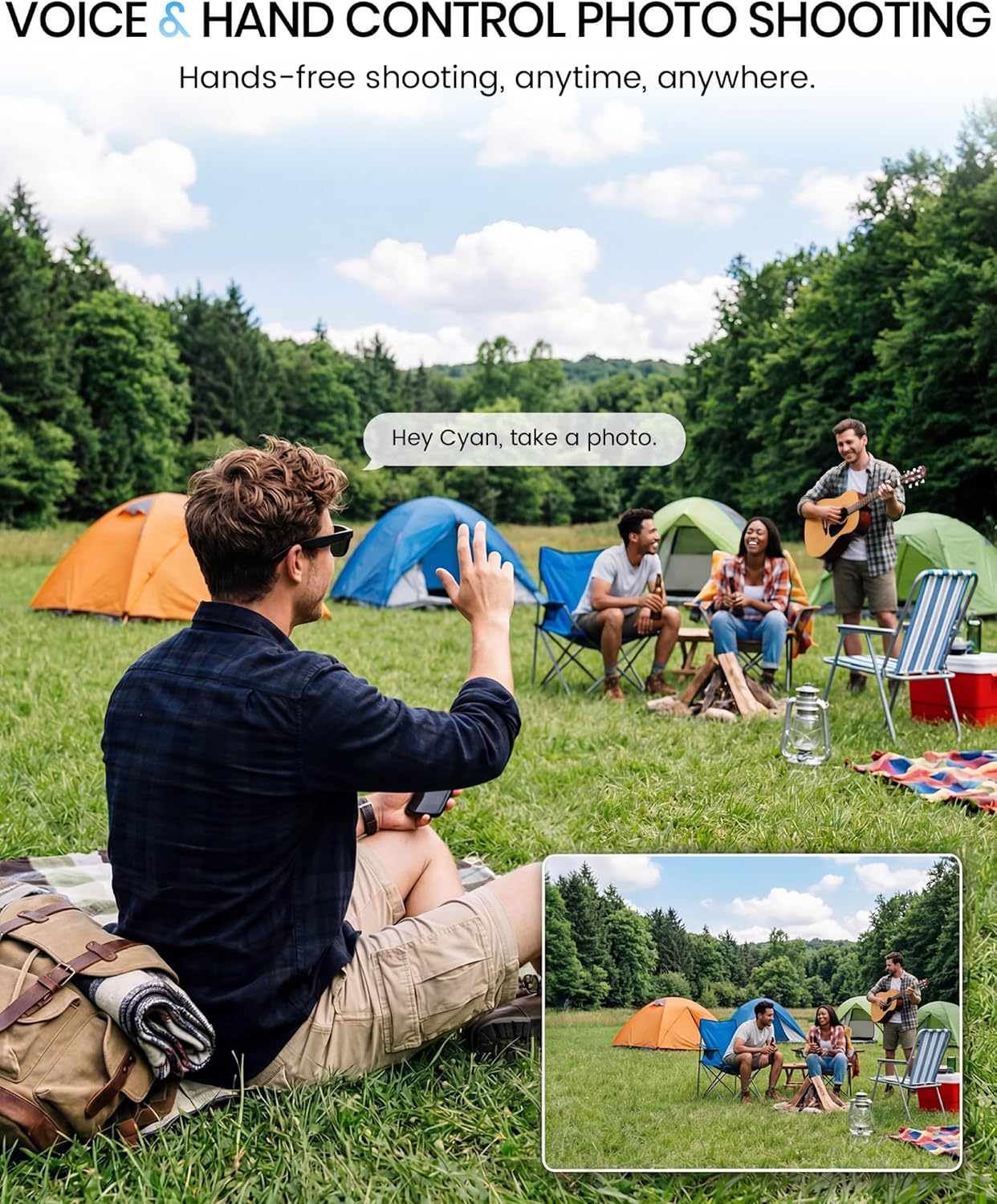 HD Camera Bluetooth Smart Glas - Smart Glasses Lens ulasan dan harga