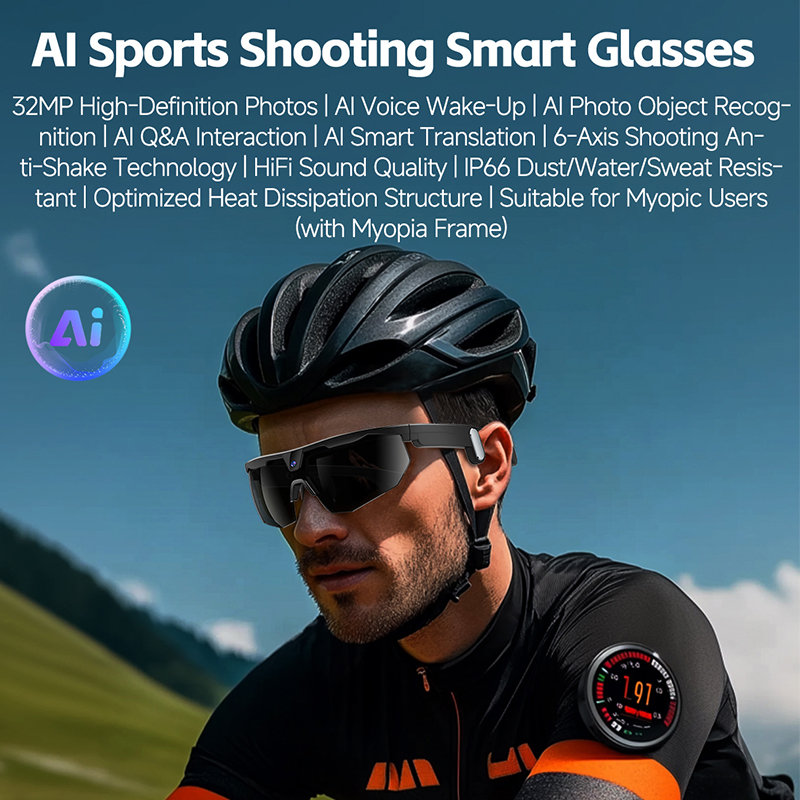 New Cool Cycling Smart Glasses - Smart Glasses Lens ulasan dan harga