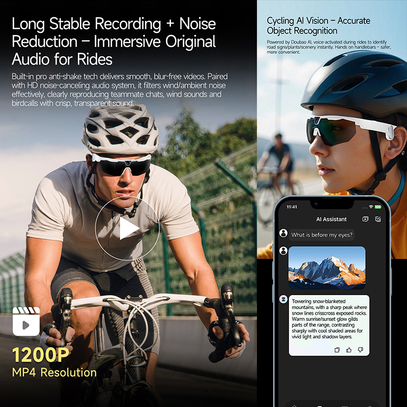 New Cool Cycling Smart Glasses - Smart Glasses Lens ulasan dan harga