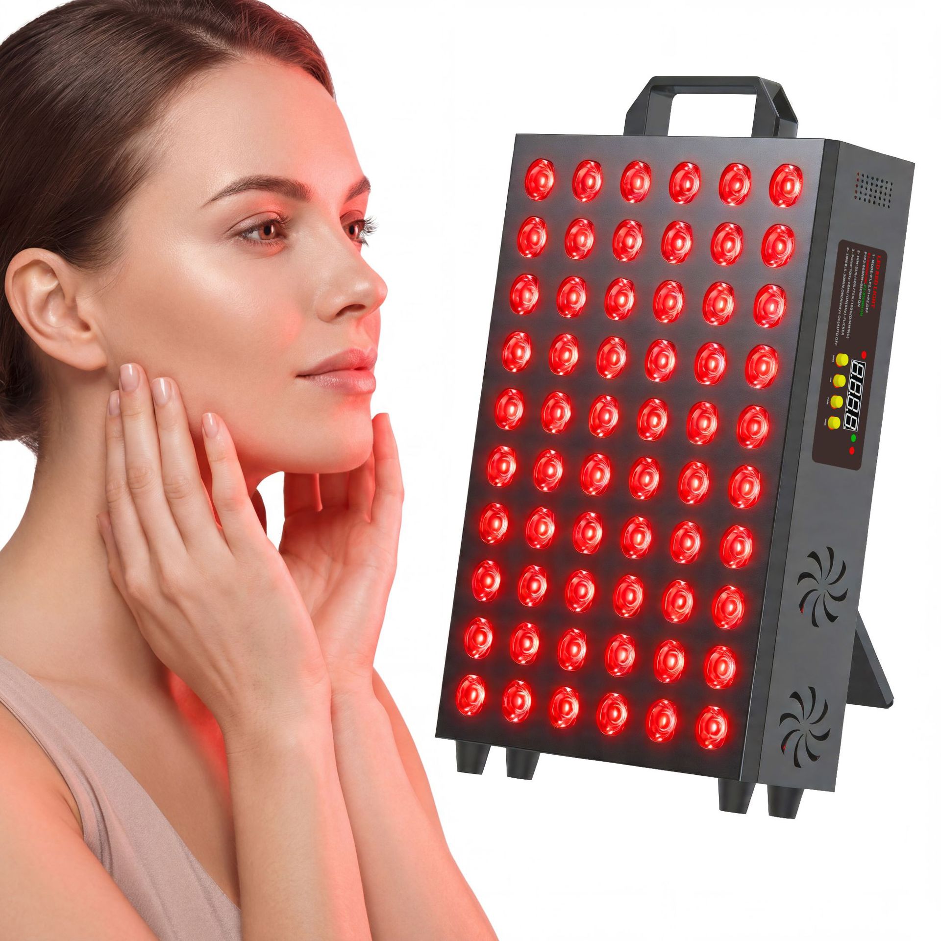 300W Remote Control Led Red Li - Galvanic Skin Sensor ulasan dan harga