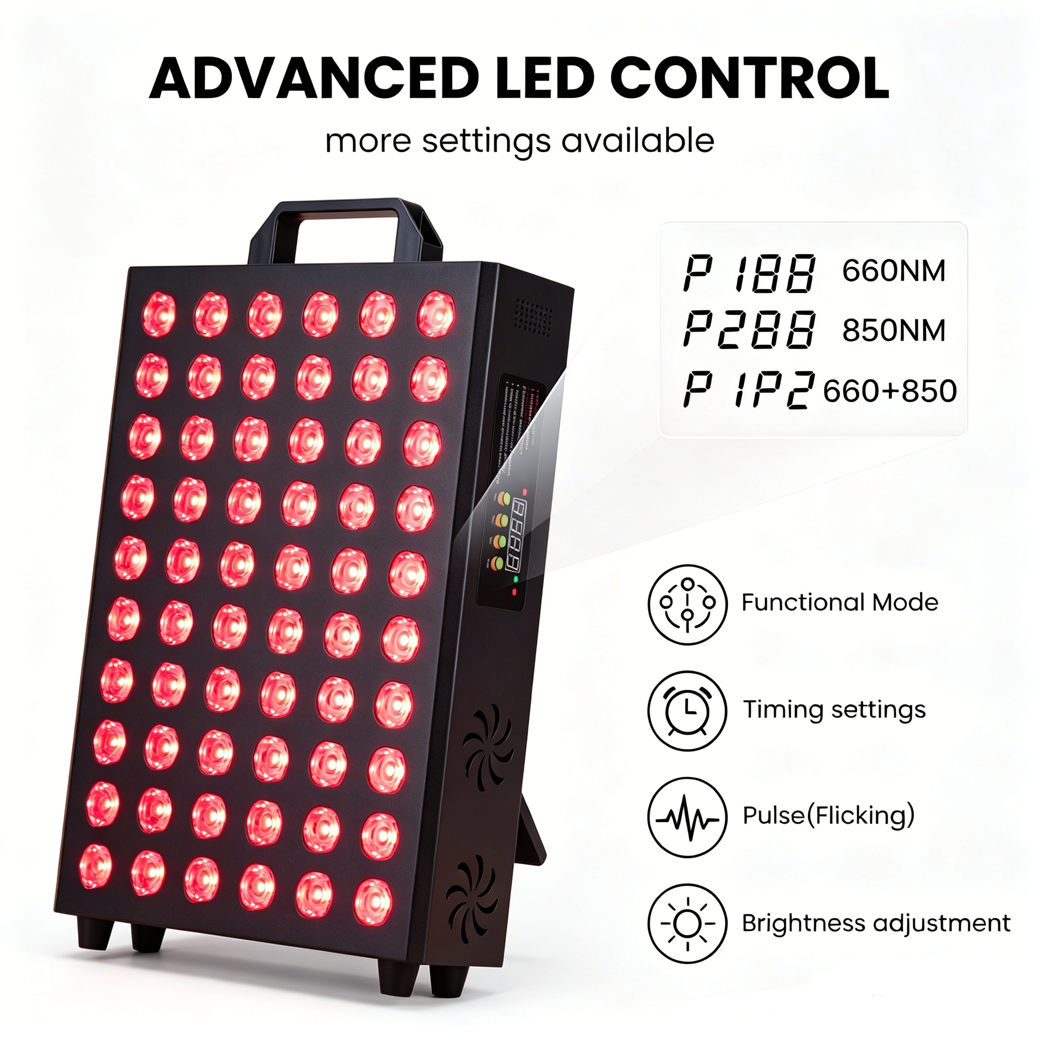 300W Remote Control Led Red Li - Galvanic Skin Sensor ulasan dan harga