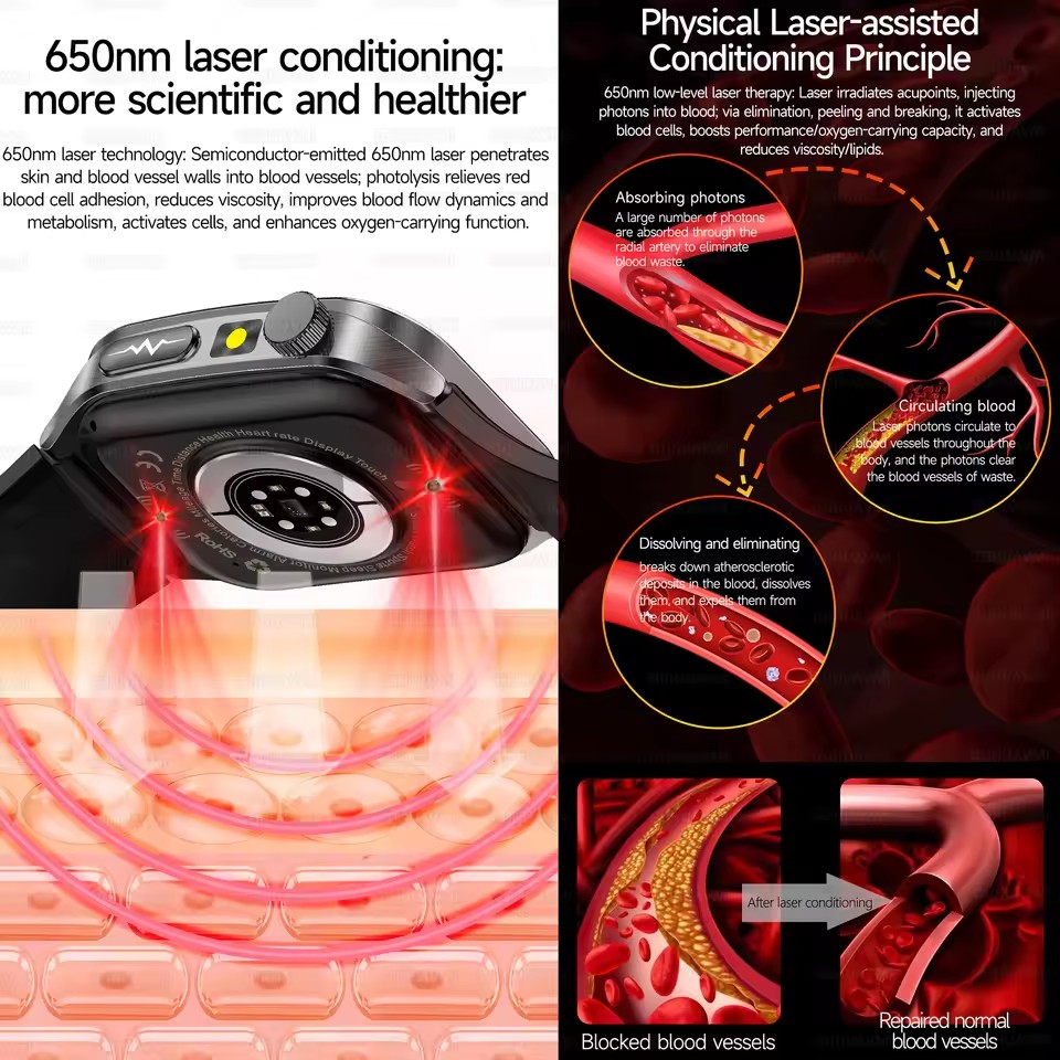 2026 New Health Smart Watch La - Fall Detection Watch ulasan dan harga