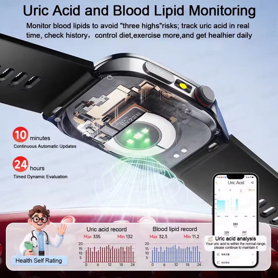 2026 New Health Smart Watch La - Fall Detection Watch ulasan dan harga