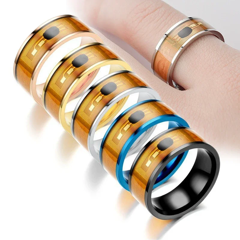 Luxury NFC Stainless Steel Pho - Smart Ring Nfc Pay ulasan dan harga