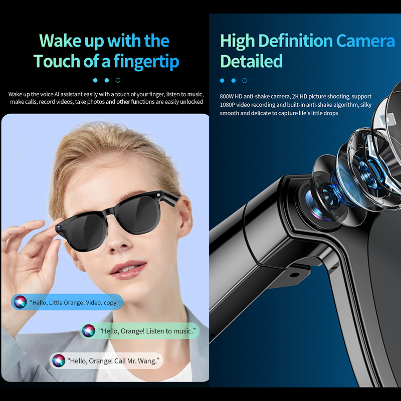 2026 Smart Glasses 800W Camera - Smart Glasses Lens ulasan dan harga
