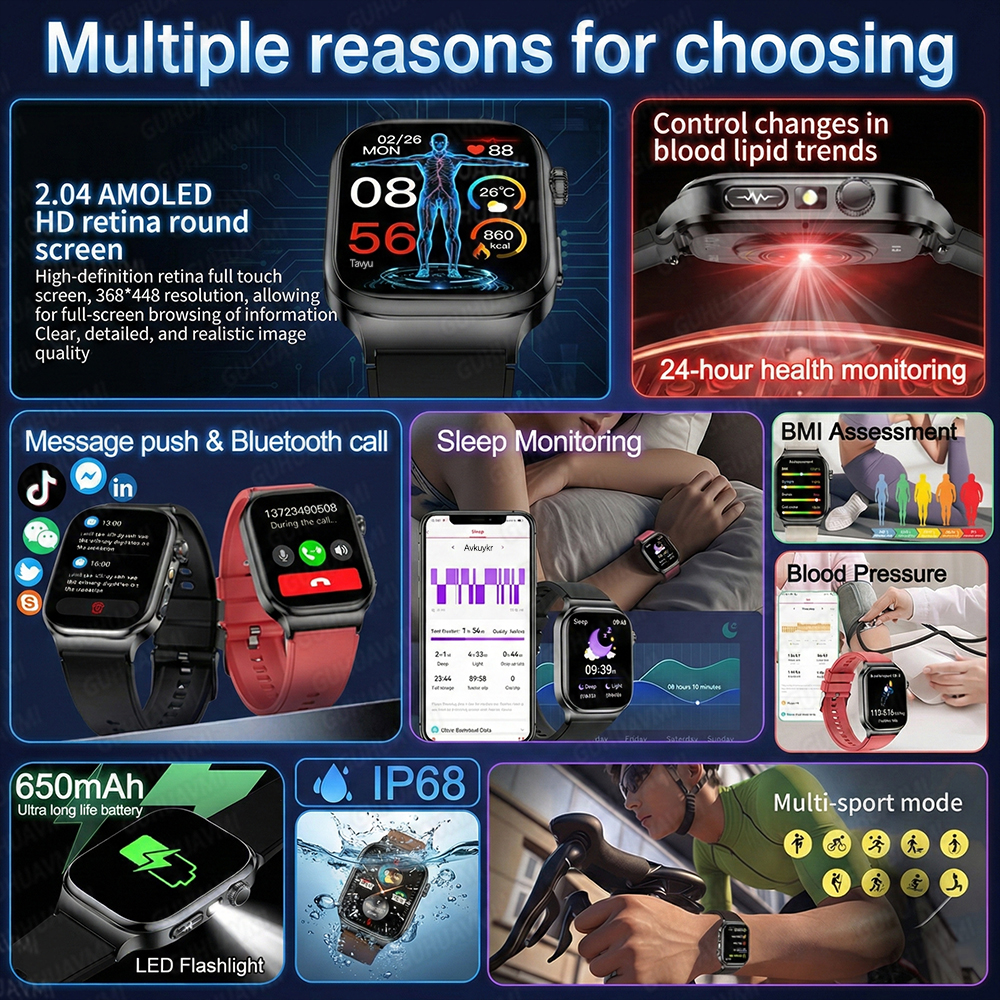 2026 New Accurate Diagnosis Sm - Fall Detection Watch ulasan dan harga