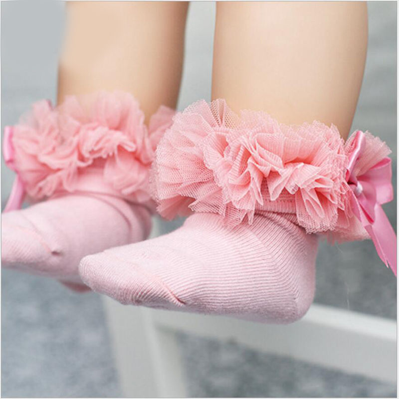Floral Baby Knee High Socks An - Baby Sock Oximeter ulasan dan harga