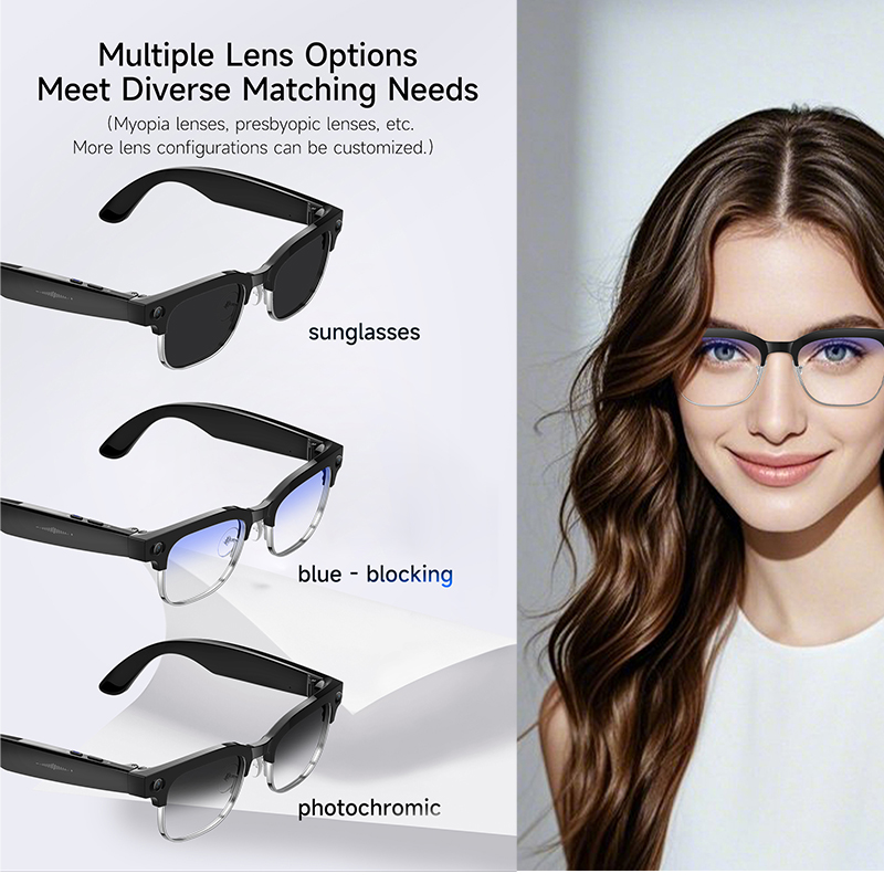 2026 New AI Smart Glasses 8MP  - Smart Glasses Lens ulasan dan harga