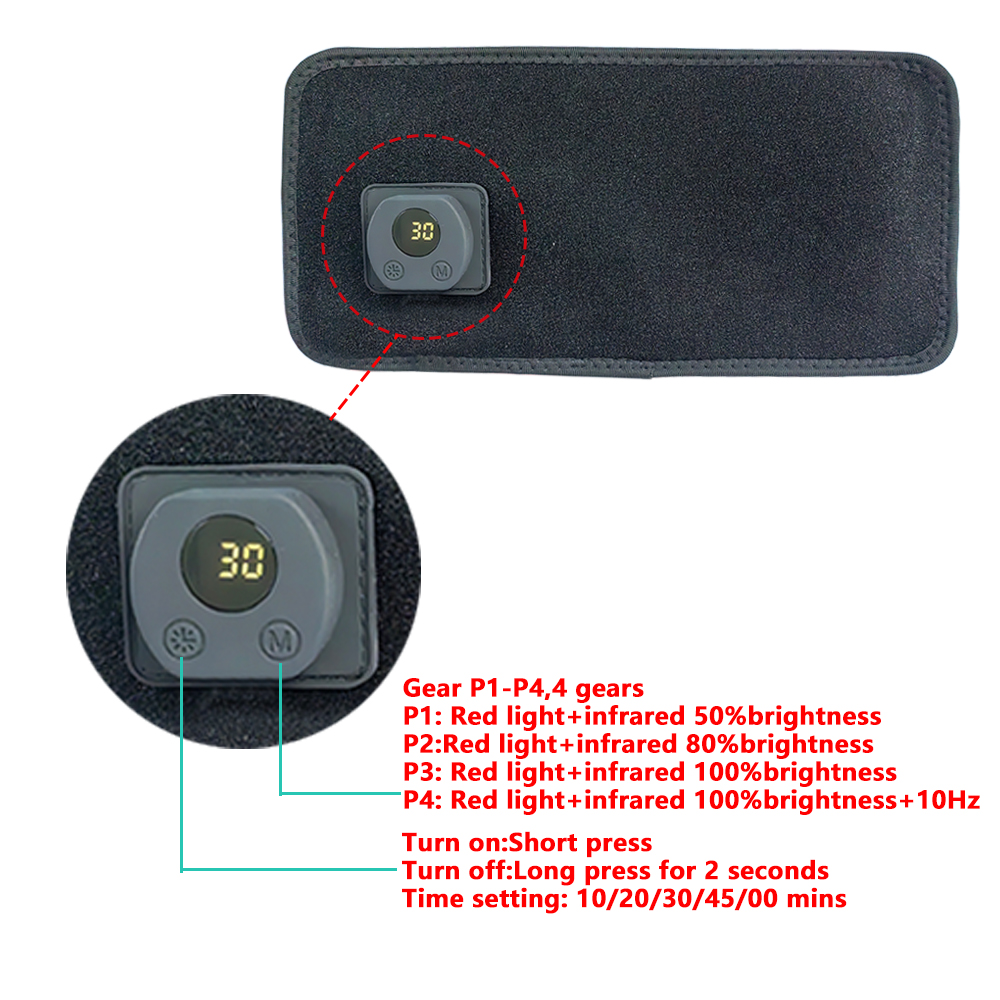 2025 New 60 Leds Red and Near- - Galvanic Skin Sensor ulasan dan harga