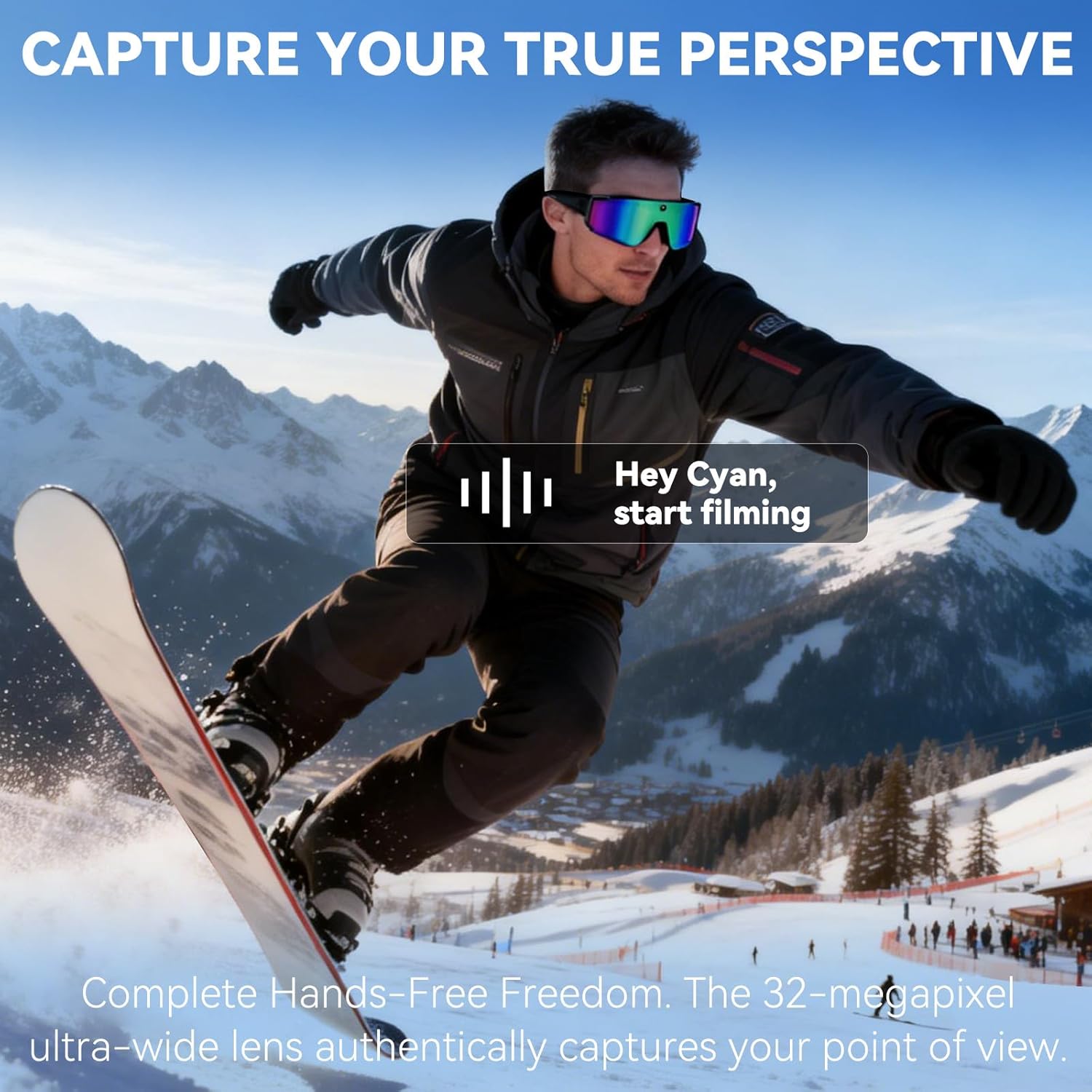 New AI smart shooting&recordin - Smart Glasses Lens ulasan dan harga