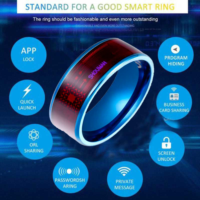 Fashion NFC Ring Magic Wear Ch - Smart Ring Nfc Pay ulasan dan harga