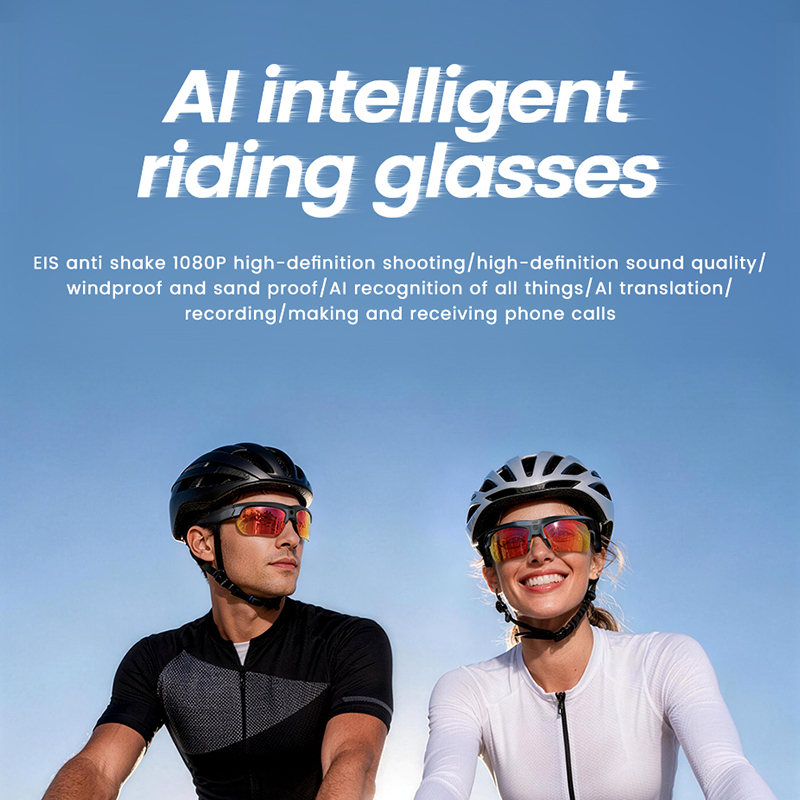 Cycling Smart Glasses AI Trans - Smart Glasses Lens ulasan dan harga