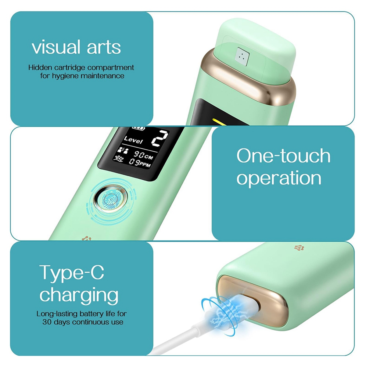 A20M Oral Odor Freshening Rate - Breath Rate Monitor ulasan dan harga