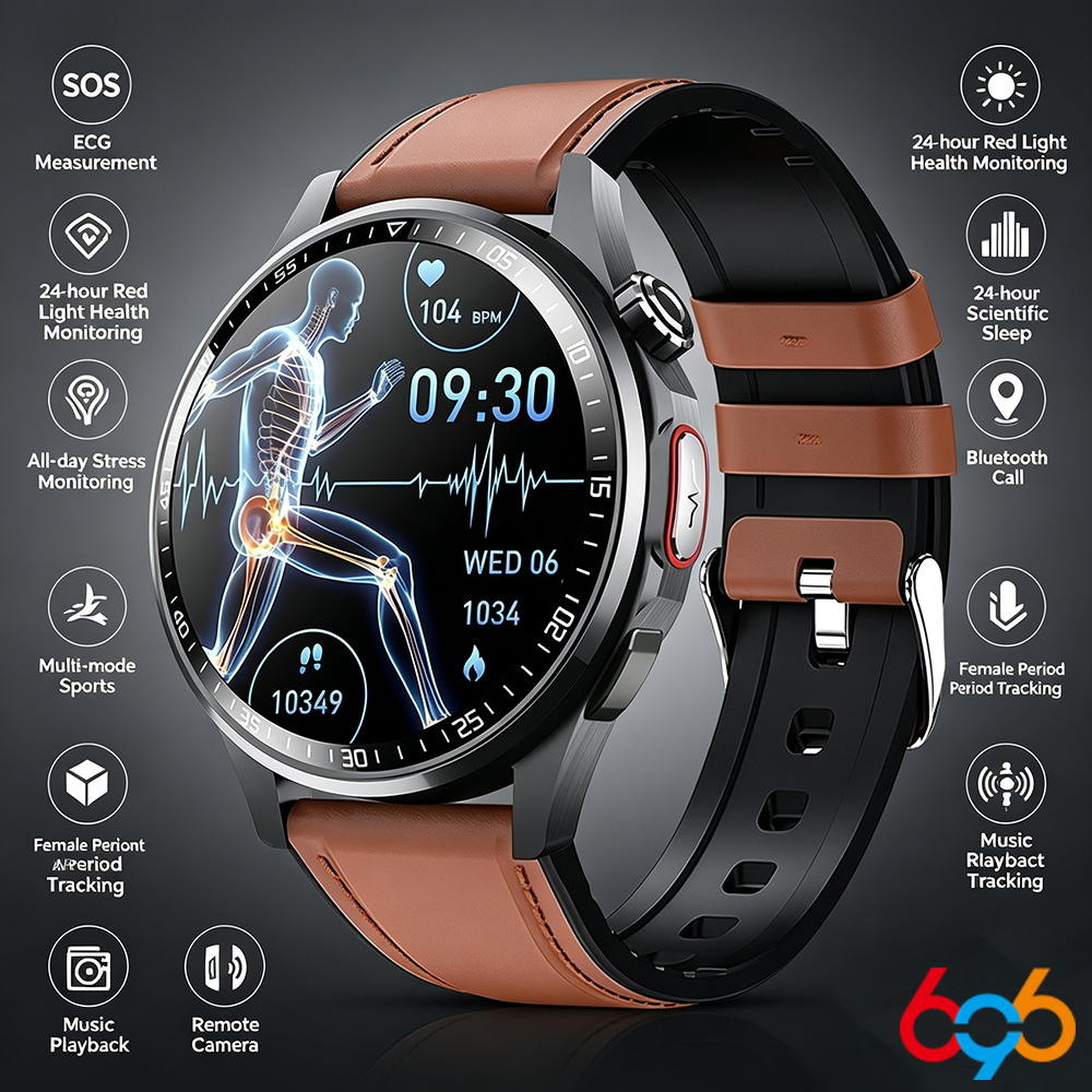 Men Smart Watch All Day Fall D - Fall Detection Watch ulasan dan harga