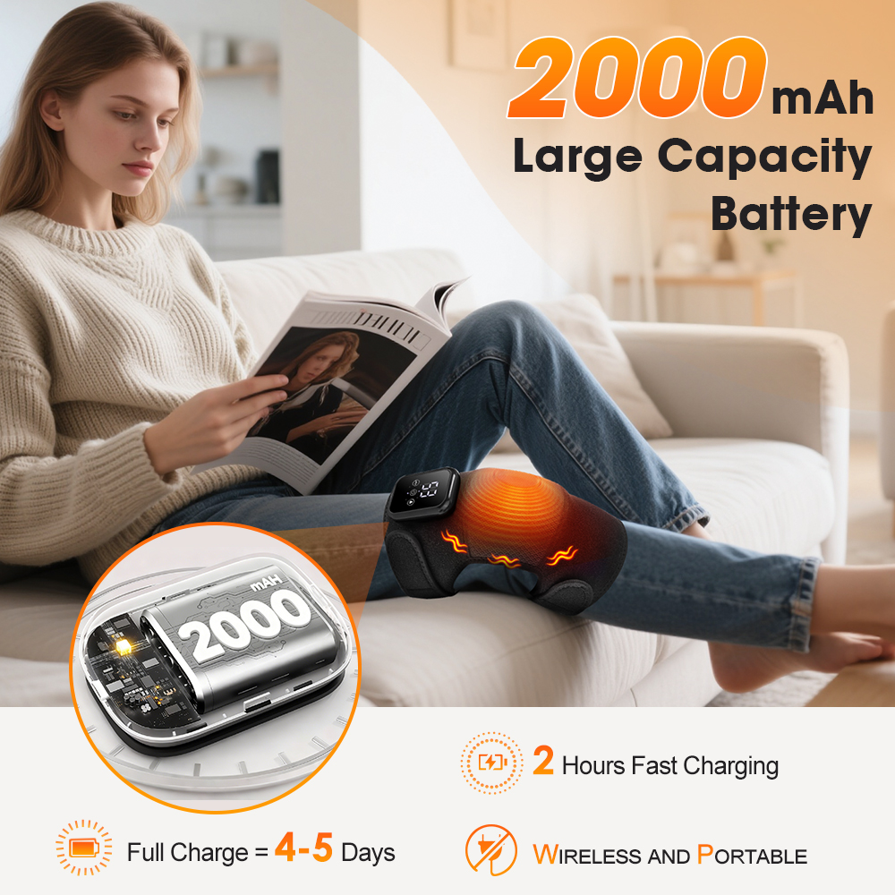 Smart Vibration Massage Knee P - Smart Knee Wrap ulasan dan harga