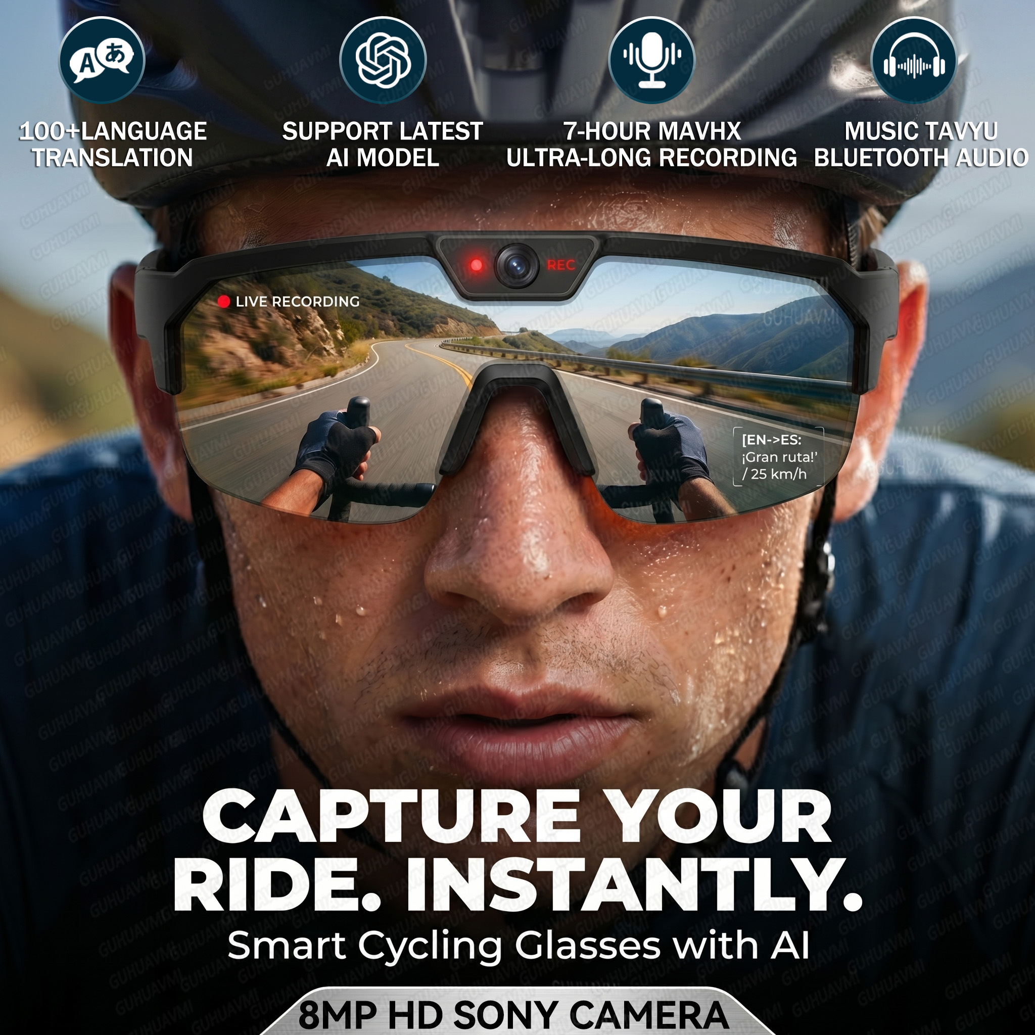 2026 New AI Smart Sports shoot - Smart Glasses Lens ulasan dan harga