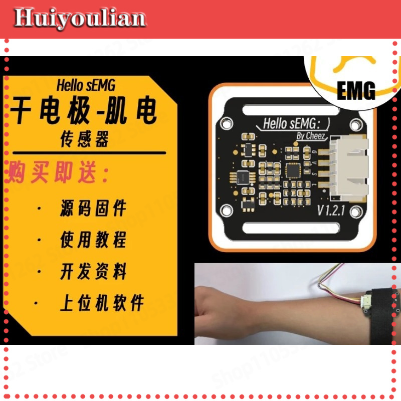 Dry Electrode SEMG Electromyog - Muscle Sensor Emg ulasan dan harga