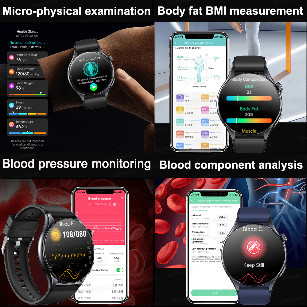 Smart Watch 2026 New Blood oxy - Fatigue Band Monitor ulasan dan harga