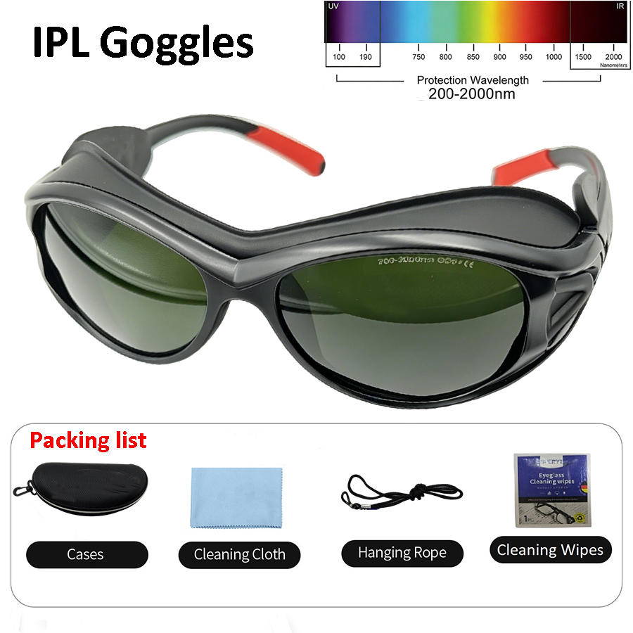 IPL Laser Hair Removal Glasse  - Light Therapy Glasses ulasan dan harga