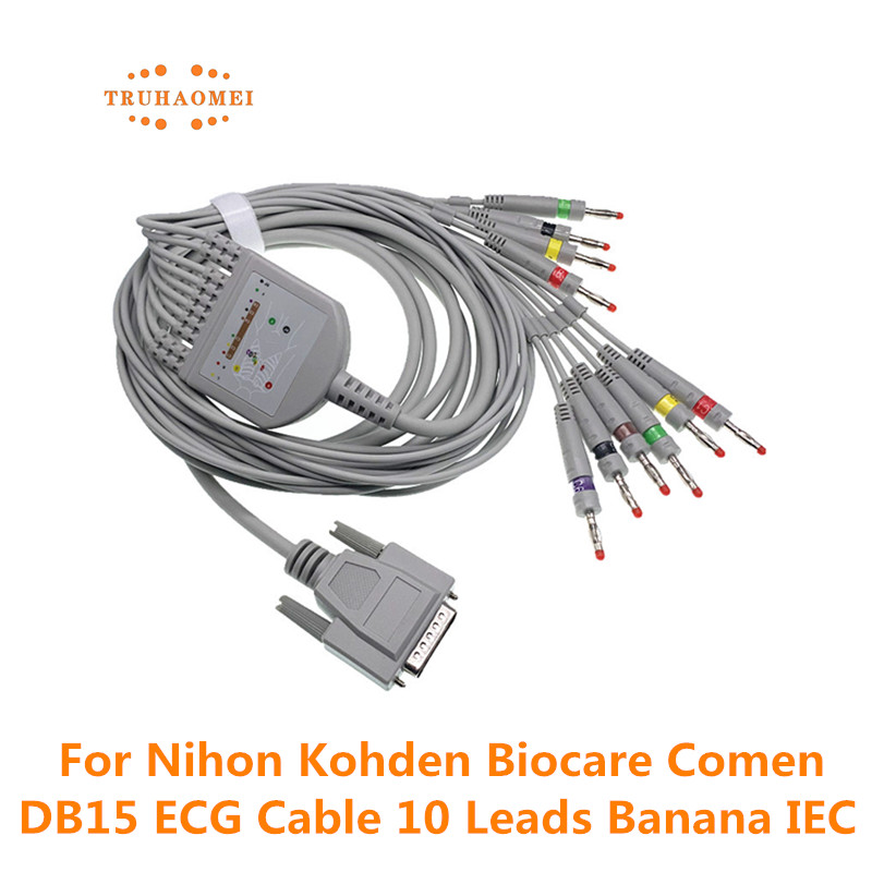 For Nihon Kohden ECG Cable Bio - Ecg Patch Monitor ulasan dan harga