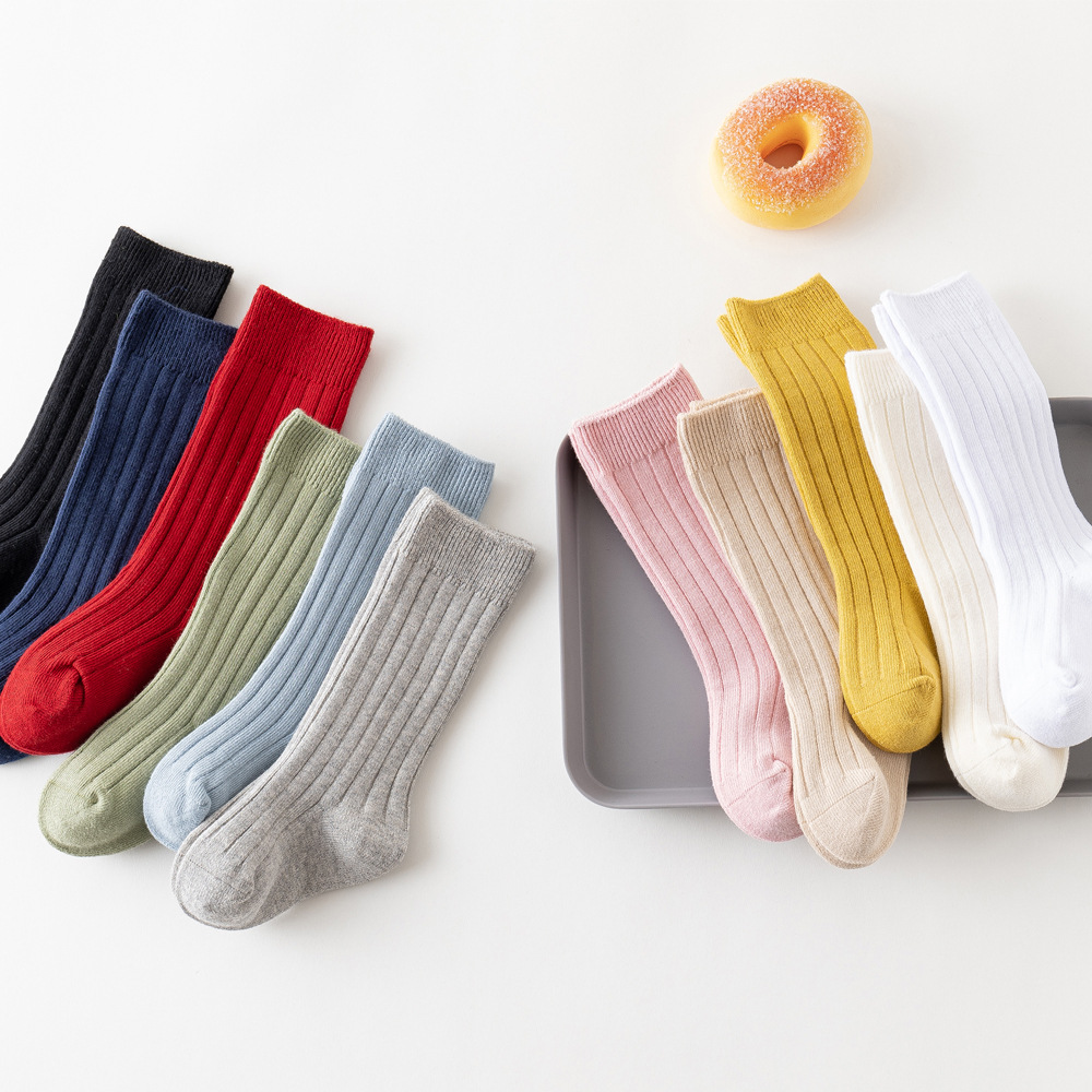 New Baby Socks Solid Kids Infa - Baby Sock Oximeter ulasan dan harga